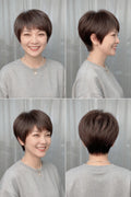 Pocket WIG｜出袋即靚｜清洗後自動回復髮型｜混合科技記憶髮-H392
