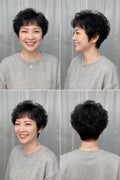 Pocket WIG｜出袋即靚｜清洗後自動回復髮型｜混合科技記憶髮-H496