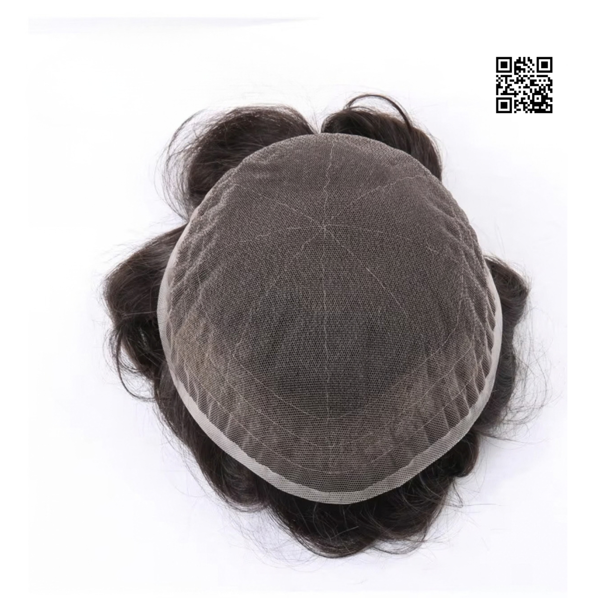 男士髮片 Swiss Lace｜全瑞士蕾絲｜極致自然｜1B