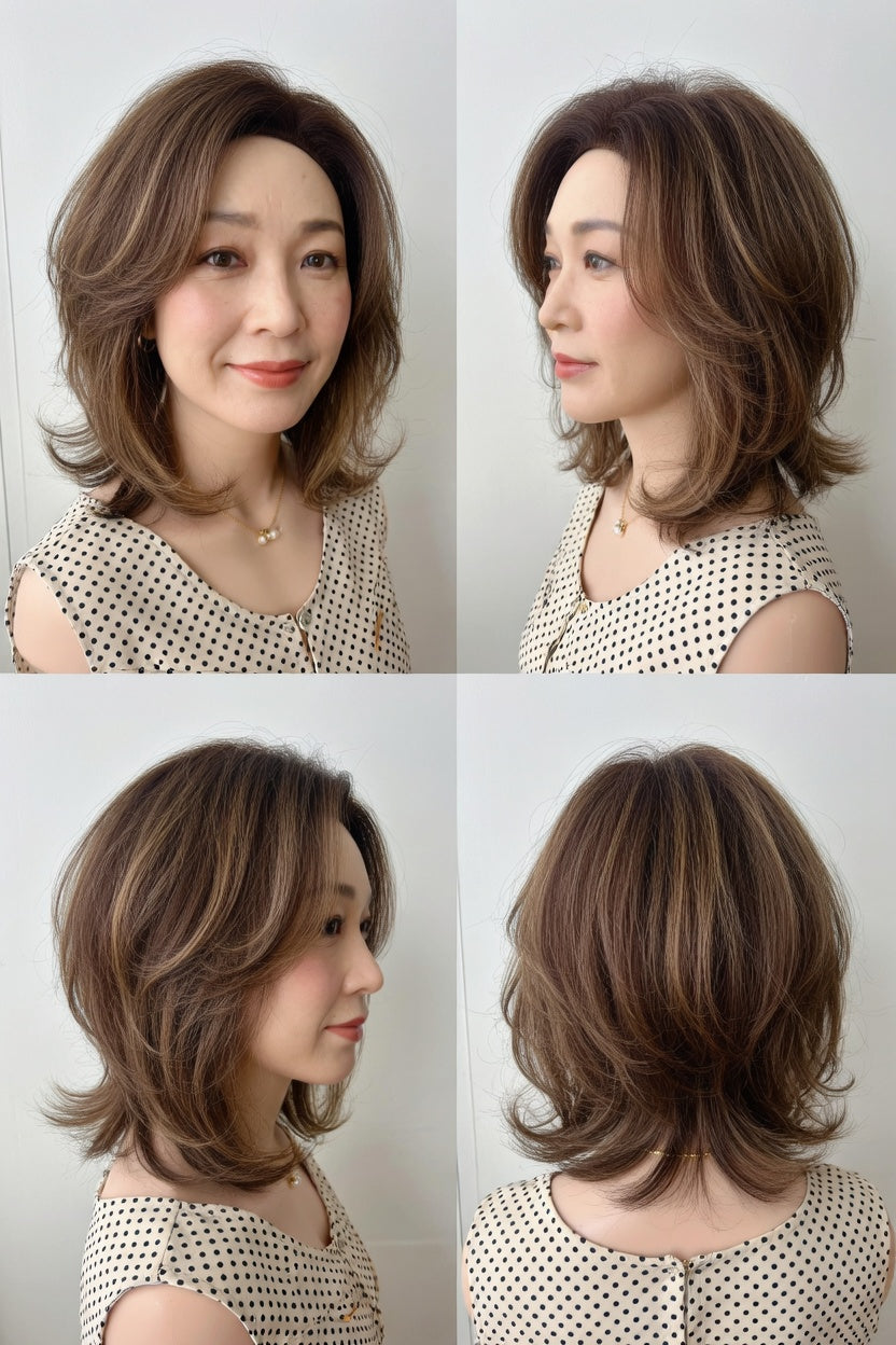 Pocket WIG｜出袋即靚｜清洗後自動回復髮型｜混合科技記憶髮-N2ssTT27