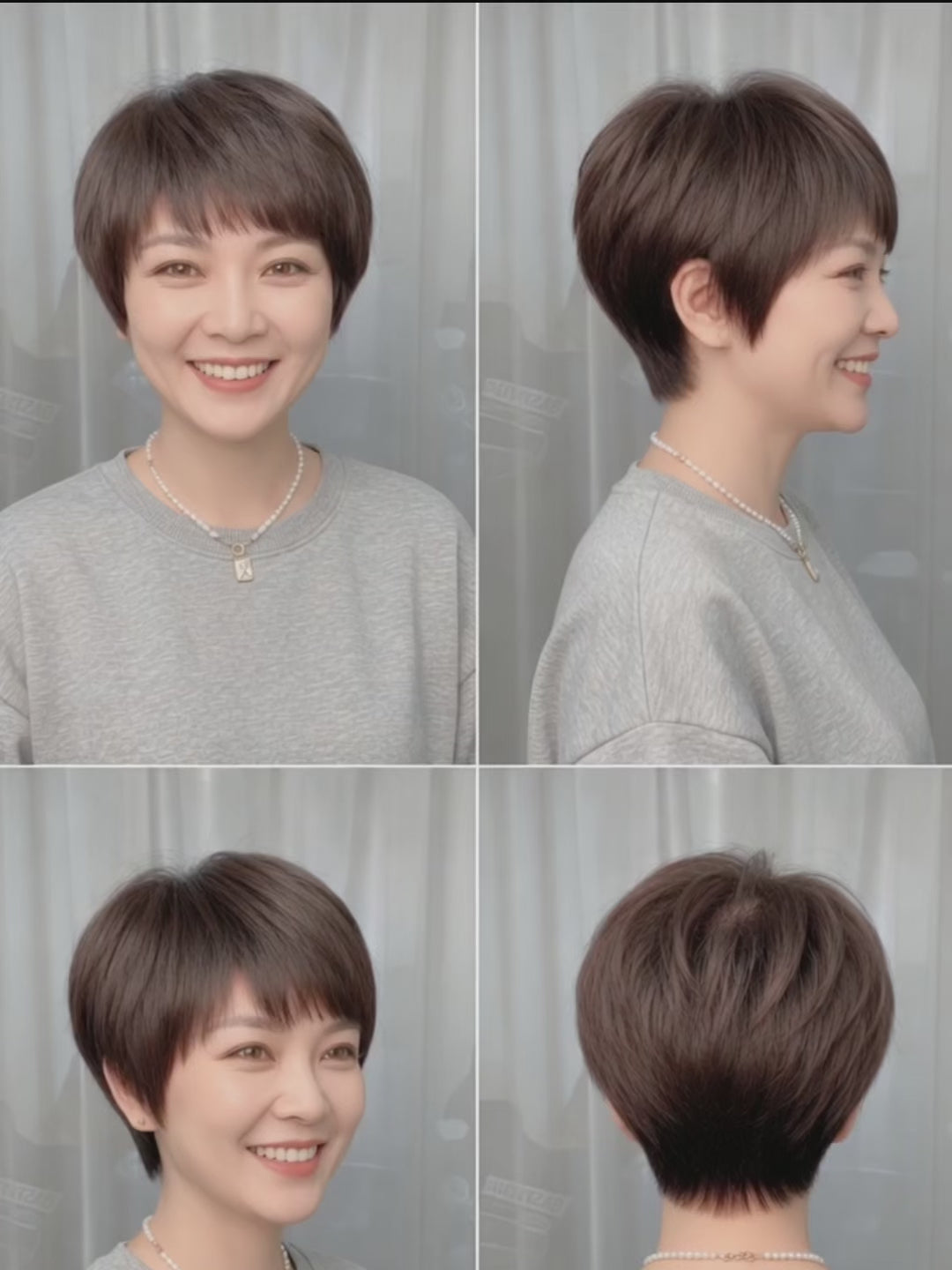 Pocket WIG｜出袋即靚｜清洗後自動回復髮型｜混合科技記憶髮-H392